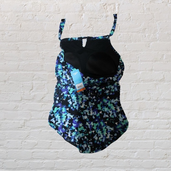 Speedo High Neck Keyhole Halter - Picture 2 of 3